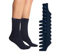 Nur Die Unisex Nur die 9er Pack Passt Perfekt Socken Atmungsaktive Baumwolle Einfarbig Komfortbund Ohne Drückende Naht Damen Socken (9er Pack)
