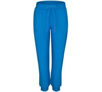 NUR DIE x Kilian Kerner Damen Jogginghose mit weichem Innenfleece & Kordelzug Baumwolle lockere Passform mit Taschen - blau - Größe 32-34