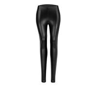NUR DIE x Kilian Kerner Damen Leggings Vegan in Leder-Optik mit Croco-Muster