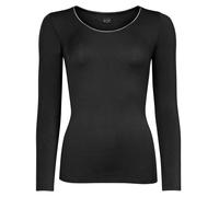 NUR DIE X KILIAN KERNER Damen Longsleeve Micromodal Glitzer-Abschluss