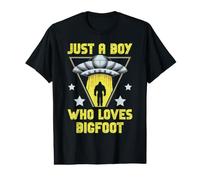 Nur EIN Junge, der Big Foot für einen Sasquatch-Fan Bigfoot liebt Preisgünstiges Grafik-T-Shirt