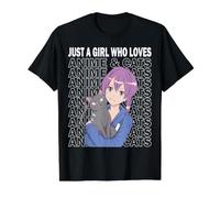 Nur EIN Mädchen, das Anime und Katzen liebt, Anime Preisgünstiges Grafik-T-Shirt