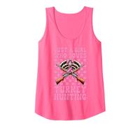 Nur EIN Mädchen, das die Türkei liebt und Truthahnjäger Kokette jagt Tank Top