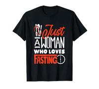 Nur eine Frau, die gerne fastet, intermittierendes Fasten Preisgünstiges Grafik-T-Shirt