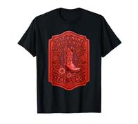 Nur eine Mama, die mit dem Lord Christian Mom spazieren geht Western T-Shirt