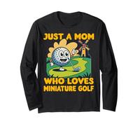 Nur eine Mutter, die Minigolf liebt Champion Humor Family Langarmshirt