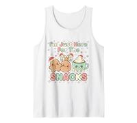 Nur Hier für die Snacks: Weihnachtskuchen, Urlaub für Liebhaber Tank Top