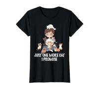 Nur noch eine Katze, die ich verspreche, Katzen, Liebhaber, Frau, Mädchen, Katze, Mama Preisgünstiges Grafik-T-Shirt