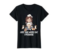 Nur noch eine Katze, die ich verspreche, Katzen, Liebhaber, Frau, Mädchen, Katze, Mama Preisgünstiges Grafik-T-Shirt