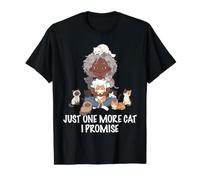 Nur noch eine Katze, die ich verspreche, Katzen, Liebhaber, Frau, Mädchen, Katze, Mama Preisgünstiges Grafik-T-Shirt