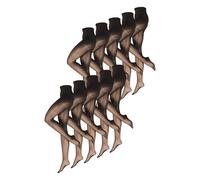 nurdie Feinstrumpfhose Damen schwarz, 38-40