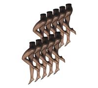 nurdie Feinstrumpfhose Damen schwarz, 38-40