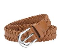 NUREINSS Handgewebter Stretch-Taillengürtel ohne Löcher, verstellbar mit Dornschließe - für Jeans, Kleid & Hose - 2.5 cm Breite, 110 cm Länge - Unisex
