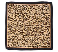 NUSITOU Quadratischer Schal Zufällige Farbe und Verschiedene Anlässe mit Leopardenmuster aus Dünnem Imitierten Seidenstoff 70x70cm Modisches Halstuch für Muttertag