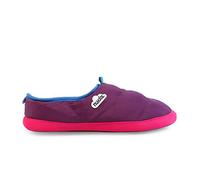 NUVOLA. Hausschuhe Herren Damen Rutschfester Sohle warm gepolstert bequem lila 40/41 EU