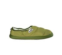 NUVOLA. Hausschuhe Herren Damen Rutschfester Sohle warm gepolstert bequem militärgrün 38/39 EU