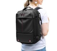 Nuyhgtr Reiserucksack Vakuum | Reisetasche wasserdicht | Rucksack Air Back Travel Bag, Reiserucksäcke erweiterbar, wasserdichter Rucksack für Geschäftsreisen, robust und nutzbar, Schwarz , Refer to