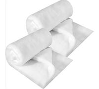 Nuyoah Polsterwatte Volumenvlies 100g/m² Polstervlies Meterware 1.5x2m 12.5mm 100% Polyester Waschbar Bügelbar Patchworkvlies Vlieswatte Polsterung Watte als Füllung Vlies Keine Klebeschicht