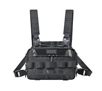 Nuytghr Running Chest Pack, Outdoor Vest Bag, Secure Jogging Pouch, Lightweight Tackle Carrier, 8.66x5.51x3.54 inches, Hands- Storage for Women, Camping, Hiking, Cycling, Hunting