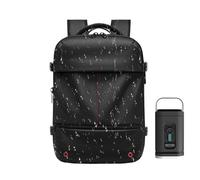 Nuytghr Travel Backpack, Vacuum Compression Bag, Expandable 48l Organizer, 16.5×11.8×7,9 Inches Lightweight Water Resistant Gear for Business Trips, Outdoor Camping, Fishing, Daily Commuting Use