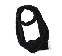 Nuytghr Travel Scarf, Neck Wrap Zipper Pocket, Lightweight Breathable Material Hidden Storage, 70.87 Inches Keys Cash Passport, Perfect for Airplane, Commute, Vacation, Outdoor, Adventures