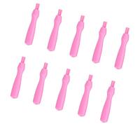 NVOQILIN 10 Stück gestanzte Nadelgriffe, Filzwerkzeug, Ersatz, gestanztes Werkzeug, Basteln, Nadeleinfädler, Nähen