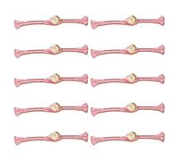 NVOQILIN 10 Stück Nähknoten-Knöpfe für Kleidung, Cheongsam-Knoten, Knöpfe für chinesische Umhänge, Cheongsam-Kleid, Mantel