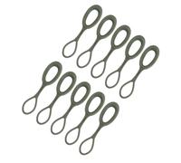 NVOQILIN 10 Stück Reißverschlüsse für den Kopf, taktische Reißverschlüsse, Ersatzreißverschlüsse, Verlängerungsbeutel, Zubehör