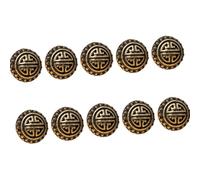 NVOQILIN 10 Stück Wolkenmuster Legierung Knöpfe Mehrzweck-Nähknöpfe für Kleidungsstücke Jacken Hemd Kleidung Schneidern