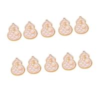 NVOQILIN Knöpfe aus Metalllegierung, Kürbisform, für Jacken, Hemden, Kleid, Mantel, Kostüm, 10 Stück