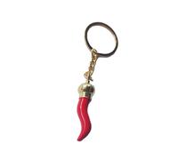 NVOQILIN Simple Chili Pepper Keychain Hanging Ornament Keyring Sweet Cool Pendant