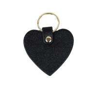 NVOQILIN Stilvoller herzförmiger Schlüsselanhänger, PU-Leder, Schlüsselzubehör, PU-Schlüsselanhänger, einfach zu tragen, für Damen und Mädchen