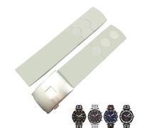 NVVVNX Gummi-Uhrenarmband, 20 mm, geeignet für Tissot PRS516 T100417, sportliches, wasserdichtes weiches Uhrenarmband, kostenloses Werkzeug für Herren, 20mm, Azetat, Kein Edelstein