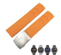 NVVVNX Gummi-Uhrenarmband, 20 mm, geeignet für Tissot PRS516 T100417, sportliches, wasserdichtes weiches Uhrenarmband, kostenloses Werkzeug für Herren, 20mm, Azetat, Kein Edelstein