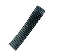 NVYRFS Elastisches Uhrenarmband aus Metall, 20 mm, 22 mm, dehnbar, Edelstahl, Armband matt poliert(Black-1,22mm)