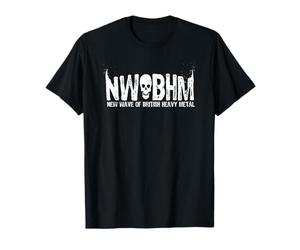 NWOBHM New Wave of British Heavy Metal Skull T-Shirt