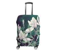 NWTRJ Blooming Beautiful Flowers Travel Luggage Cover Elastic Washable Suitcase Cover Dustproof Anti-Scratch Suitcase Protector Fits 19-32 Inch Luggage, M