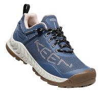 KEEN Damen Nxis Evo Waterproof Wanderschuh, Vintage Indigo Peachy, 38 EU