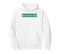 NYC Street Signs McGuiness BLVD für Damen und Herren Pullover Hoodie