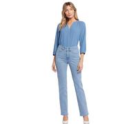 NYDJ Damen High Rise Marilyn Straight Jeans, Kingston, 38