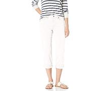 NYDJ Damen Marilyn Straight Crop Cuff Cropped Slimming Jeans, Optic White, 42