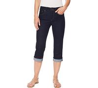NYDJ Damen Marilyn Straight Crop Cuff Cropped Slimming Jeans, Rinse, 46