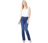 NYDJ Damen Petite Bootcut Pantspetite Barbara-和-和, Flare & Slimming Fit Pants Hose mit Ausgestellter und schlankmachender Passform ist Teil des Produkts Jeans, Cooper, 36 Zierlich