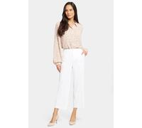 NYDJ Wide Leg Cropped Cargo Optic White Größe: 42 | Straight Jeans Outlet | Damen | Weiß