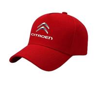 NYFDUAH Auto Kappe für Citroen DS3/DS3 Racing/DS3 Cabrio/DS4/DS5/DS3 Crossback/Ds7 Baseballkappe Basecap Mütze Basecap Herren Kappe Verstellbar mit Auto Logo Baseball Cap,A