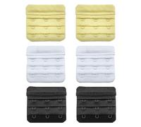 NYGGTYK 6 Stück Bh -Zubehör, Bh -Verlängerungsschnalle, Weiche Und Komfortable Bh -Schnalle, Bh -Auxiliary -Zubehör