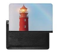 NYKVTG Reisepasshülle Leuchtturm Reisepass Tasche Reise Gadget Impfpass Hülle Für Damen Herren