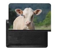 NYKVTG Reisepasshülle Rinder Reisepass Schutzhülle Geldbörsen Für Kreditkarten Ausweis Reisedokumente