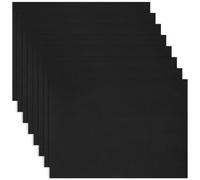 Nylon Flicken Selbstklebend 8 Stück 7,8 x 5,7 Zoll Wasserdichte Reparaturflicken Selbstklebende Stoff Schwarze Daunenjacken Flicken für Jacken Zelte Mäntel