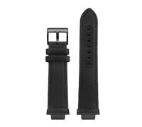 Nylon-Gewebe Lederarmband Fit for Casio GM-2100/GA-2100 | Uhrenarmband aus Rindsleder mit Nylon-Canvas-Unterseite, passend for Casio GM-2100/GA-2100